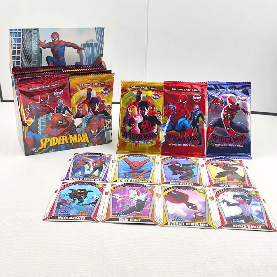 2026年新作 人気 スパイダーマン カードコレクション カードパーティーゲーム アニメ スパイダーマン 子供の誕生日プレゼント ホリデーギフト