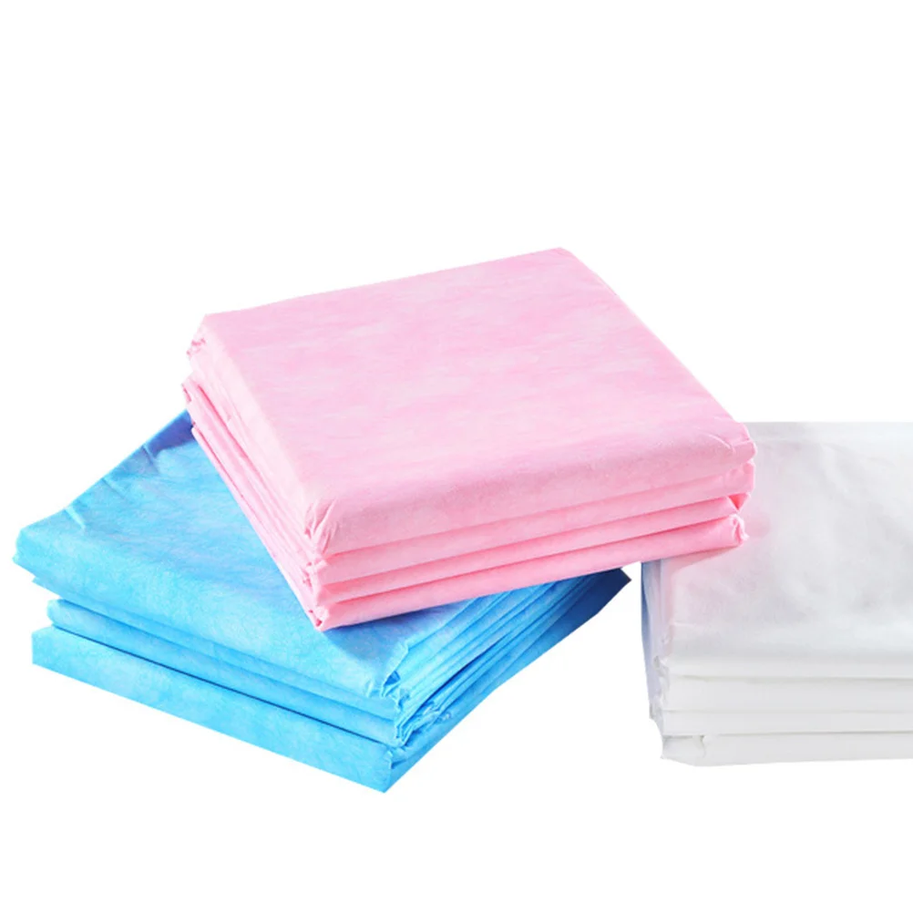 

10Pcs Disposable Non-Woven Bed Sheets Waterproof Anti-Oil for Beauty Salon Massage Table Cover Mattress White Bed Cover Mattress