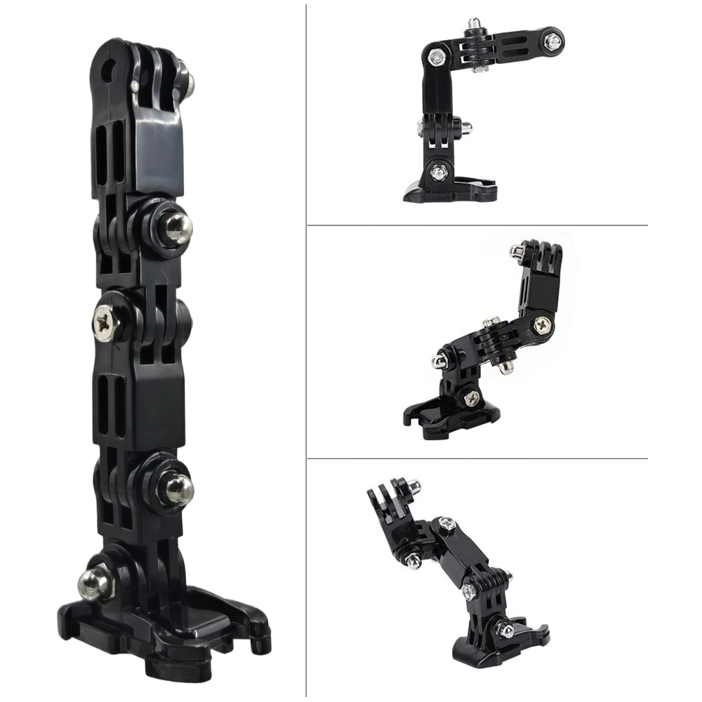 Motorcycle Helmet Kit for GoPro Hero 13 12 11 10 Helmet Chin Mount For Go Pro Insta360 DJI Action 6 5Pro Camera Accessories