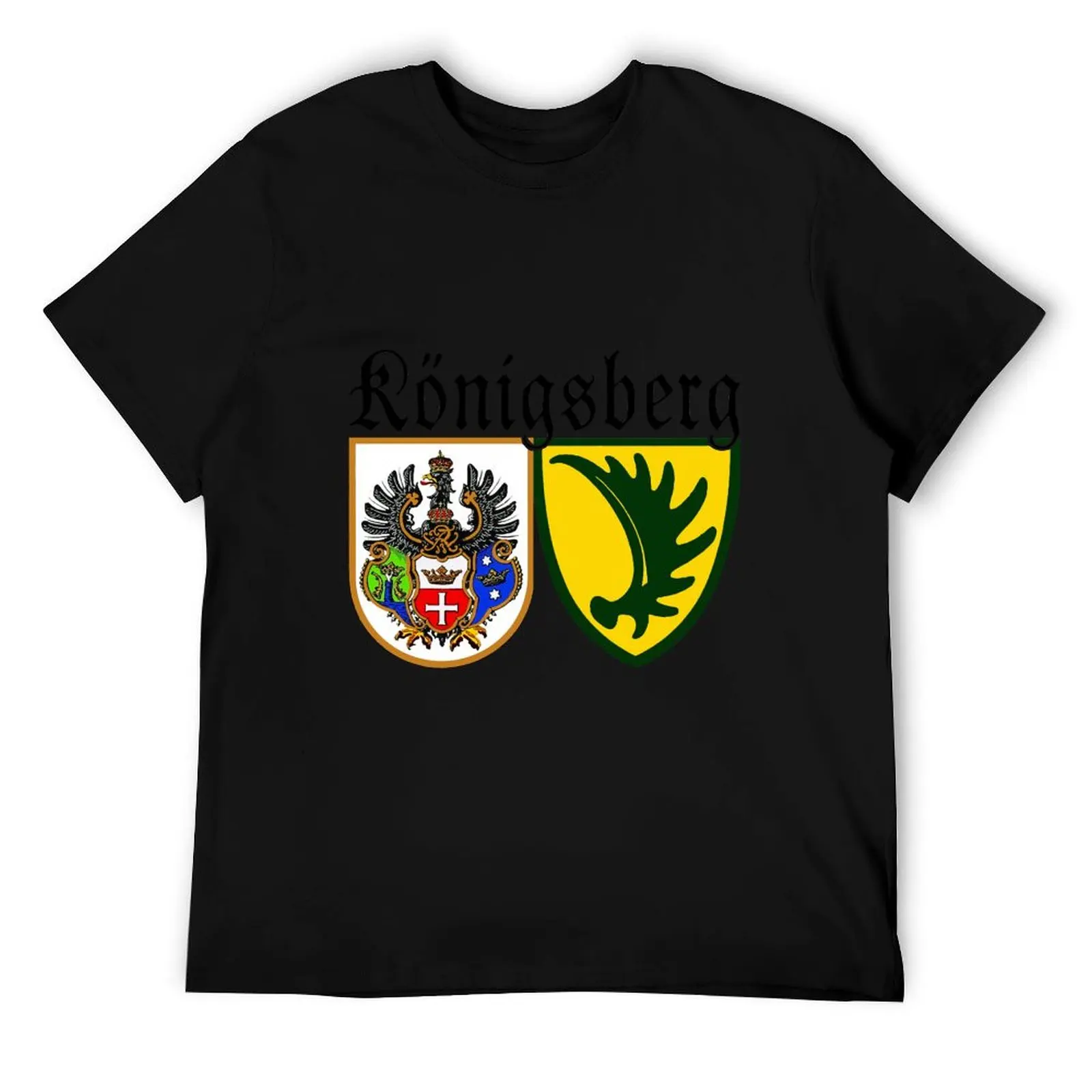 

Konigberg and East Prussia; Coat of Arms; T-Shirt man t shirts for men funny t shirts man T-Shirt