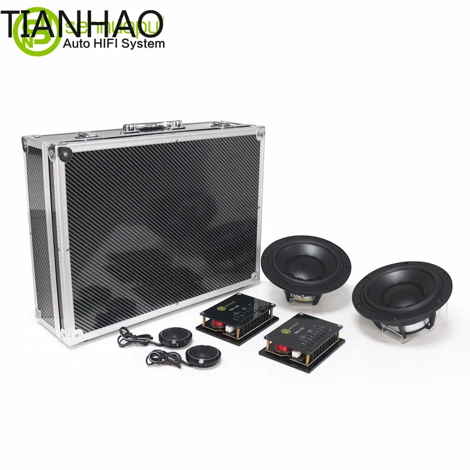 Sennuopu Automotive Loudspeaker 65 Inch Two Way Audio System with Tweeter and Subwoofer