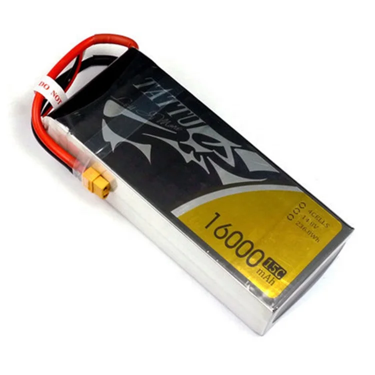 RC lipo battery 10000/12000/16000/22000mah 25c 2s 3s 4s 5s 6s li-polymer  pack