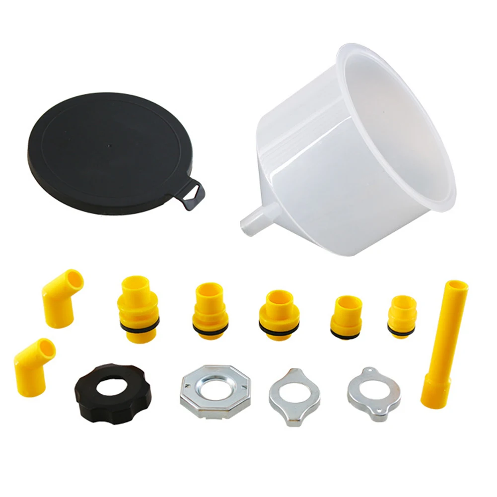 With Valve Switch Reach Tricky Spots with Ease Spill Proof Radiator Coolant Filling Funnel Kit for Hard to Reach Areas