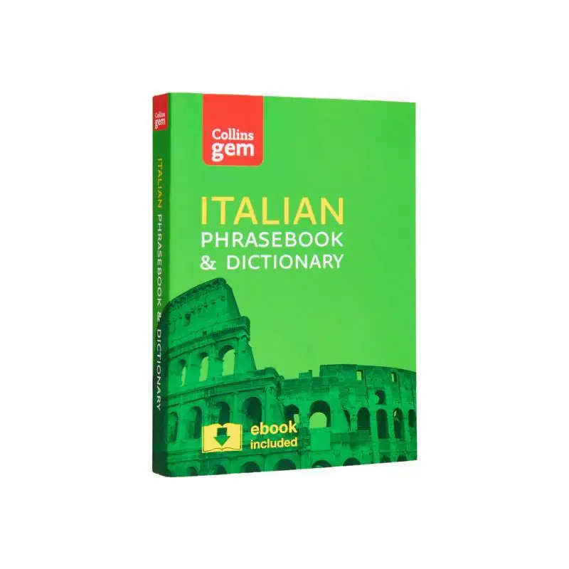 Collins Gem Phrasebook  Dictionary  Italian 4th Edition Collins Harper Collins UK 9780008135911 Book