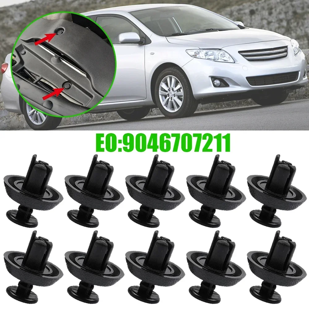 10Pcs Auto Panel Fastener Bumper Mud Flaps Cover Clips For Lexus IS XE20 2005 2006 2007 2008 2009 2010 2011 2012 2013 New