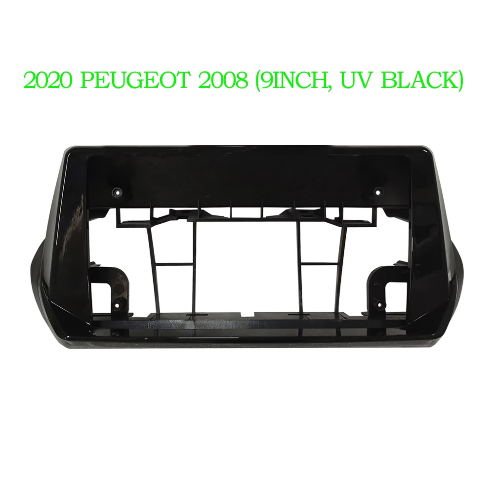 Car Frame Facia Adapter Canbus Box Decoder Android Radio Dash Fitting Panel Kit For Peugeot 2008 P24 Peugeot 208 P21