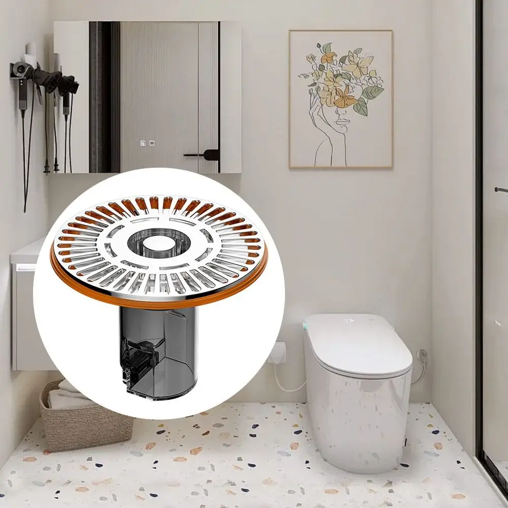 Portable Anti Odor Floor Drain Core Insect Prevention Colander Basin Drain Filter Removable Shower Drainer