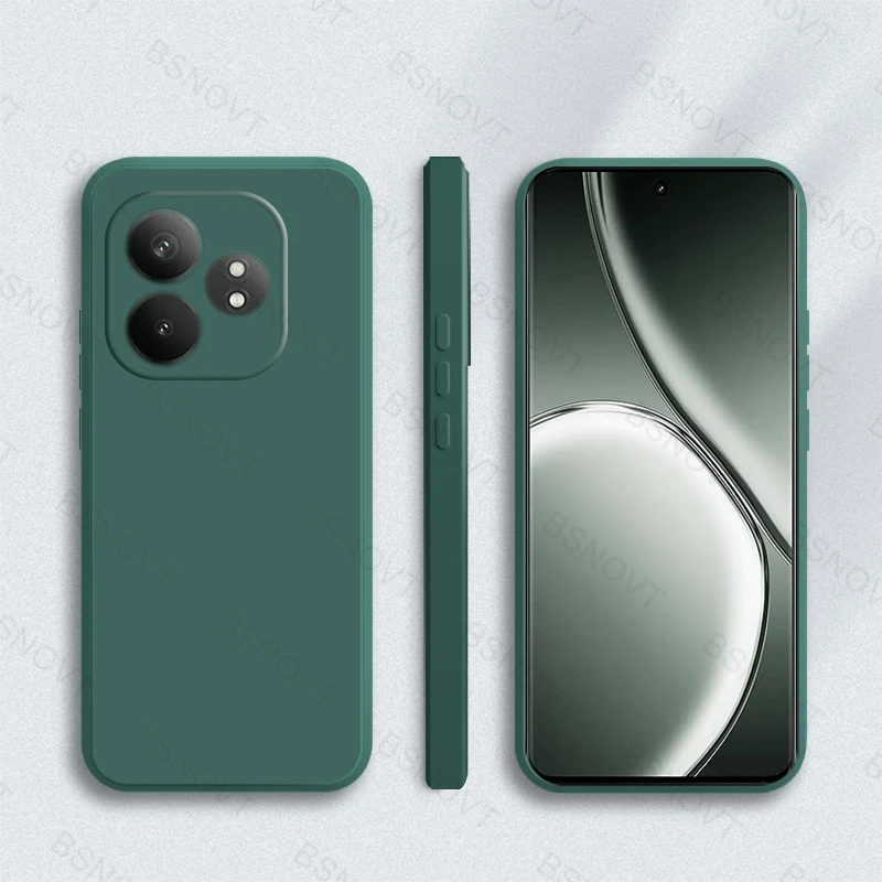 Original Liquid Silicone Phone Case For Realme GT Neo 6 SE Case For Realme GT Neo 6 SE 6T Back Cover For Realme GT Neo 6 SE Case image 2