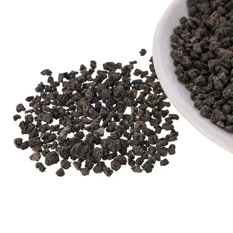 100g 250g 500g Black Aquarium Fish Tank Filter Media Volcanic Rock Biological Ball Bio filter for Aquarium Accessories 3-6mm