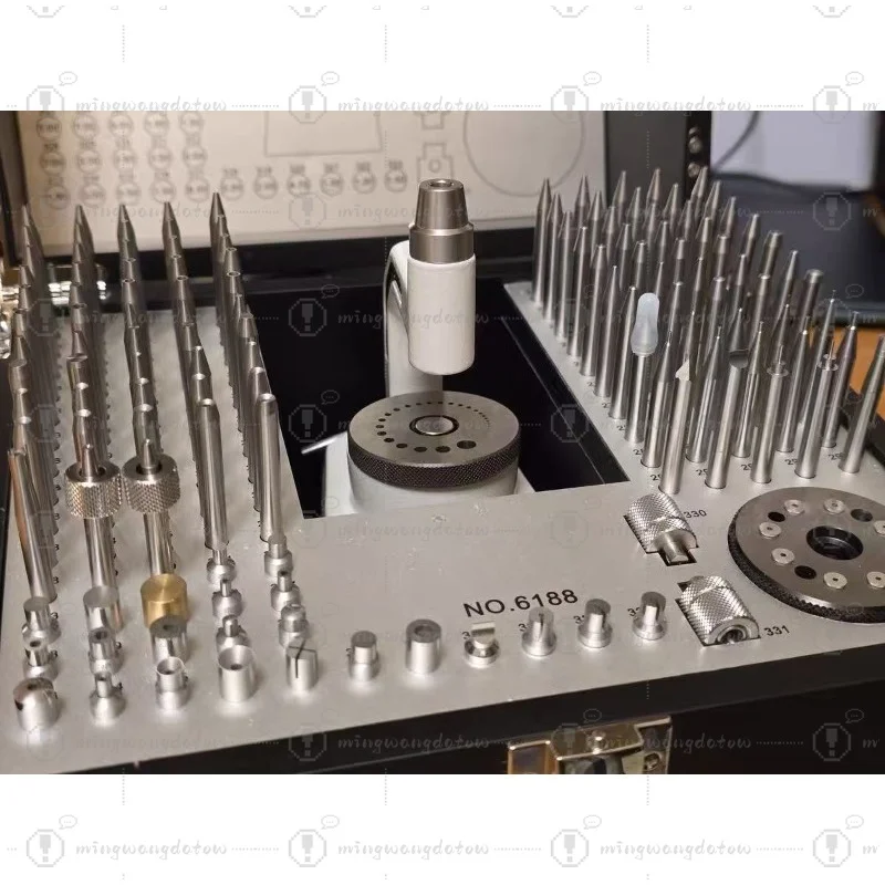 Watch repair 130 precision punches set, precision Taichong multi-specification punching machine, watch disassembly tool