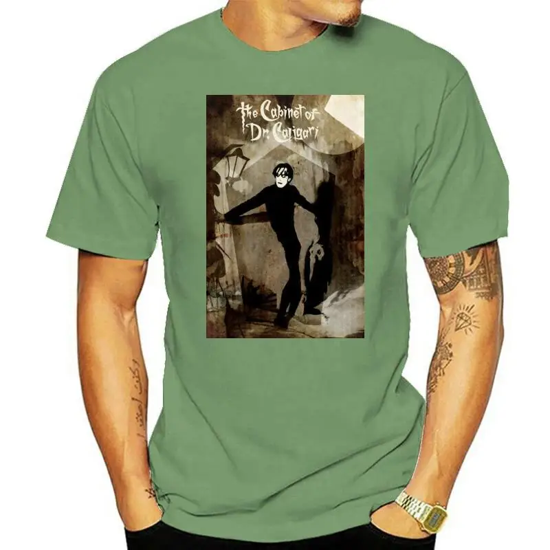 The Cabinet Of Dr Caligari V11 T-Shirt Natural Poster All Sizes S 3Xl Cool Gift Personality Tee Shirt