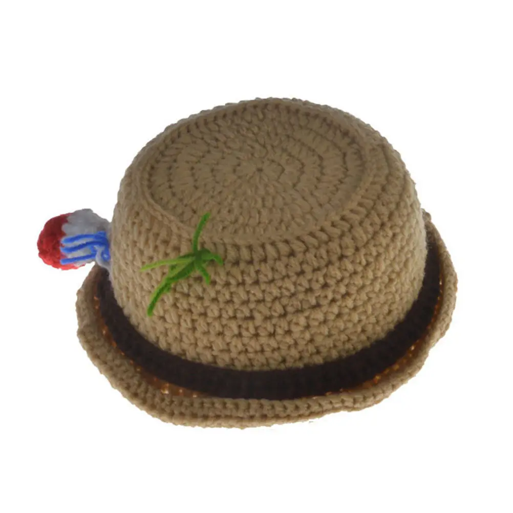 

Комплект из 2 предметов для фотосессии младенцев: шерстяной вязаный костюм ручной работы для новорожденных, шапка-рыбак, реквизит для фотосъемки младенцев