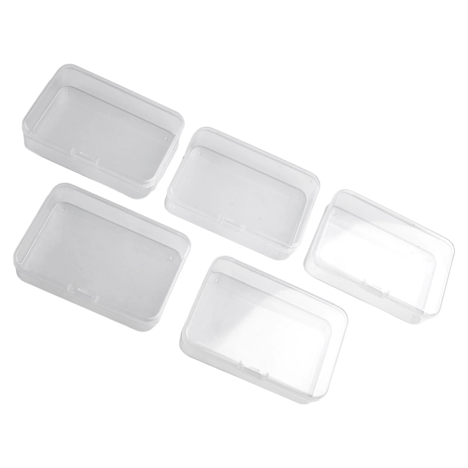 Transparent Plastic Jewelry Storage Box Tool Sorting Boxes Earring Bead Screw Toy Case Adjustable Parts Container