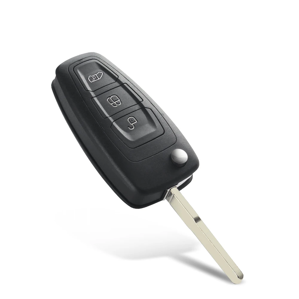 KEYYOU With Battery BK2T-15K601-AA / AB / AC 434MHz ASK 4D+(83) Chip Car Key For Ford Tourneo Transit Custom Remote Flip Key