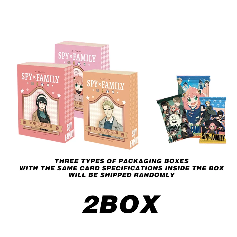Originele Anime SPY FAMILY Card Yor Forger Anya Forger Kerstcadeau Zeldzaam Karakter Kinderspeelgoed Collectie Kaartspel Kaart