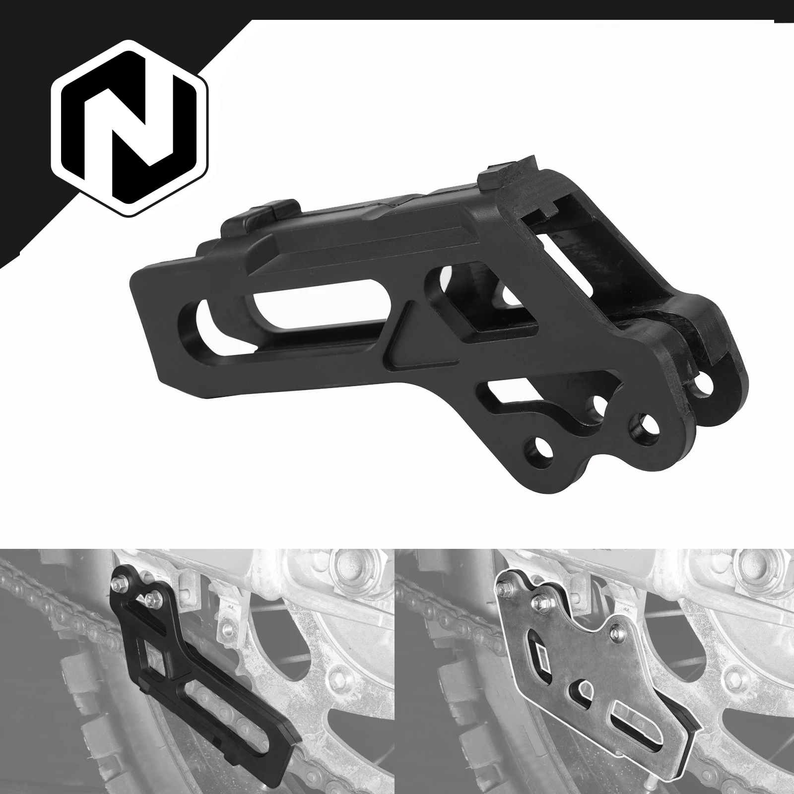 

NICECNC для Yamaha YZ125 YZ250 2008-2025 задняя направляющая цепи, слайдер-блок YZ250F YZ450F 2007-2022 WR250F WR450F 2016-2025 YZ250FX