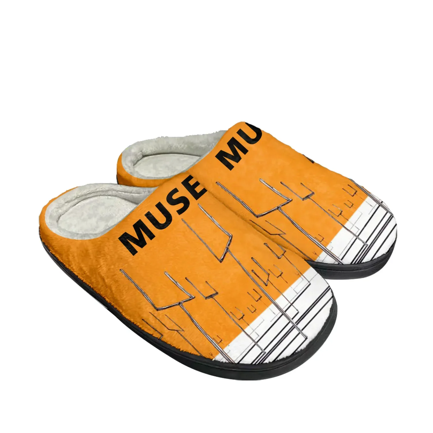 

Muse Rock Band England Pop Home Cotton Custom Slippers Mens Womens Sandals Plush Bedroom Casual Keep Warm Shoe Thermal Slipper