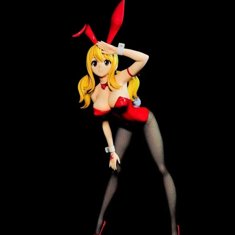 

Fairy Tail Erza Scarlet B-style 1/4 Bunny Ver FREEing Japanese Anime Figures PVC Action Figure Toy Game Collectible Model Doll