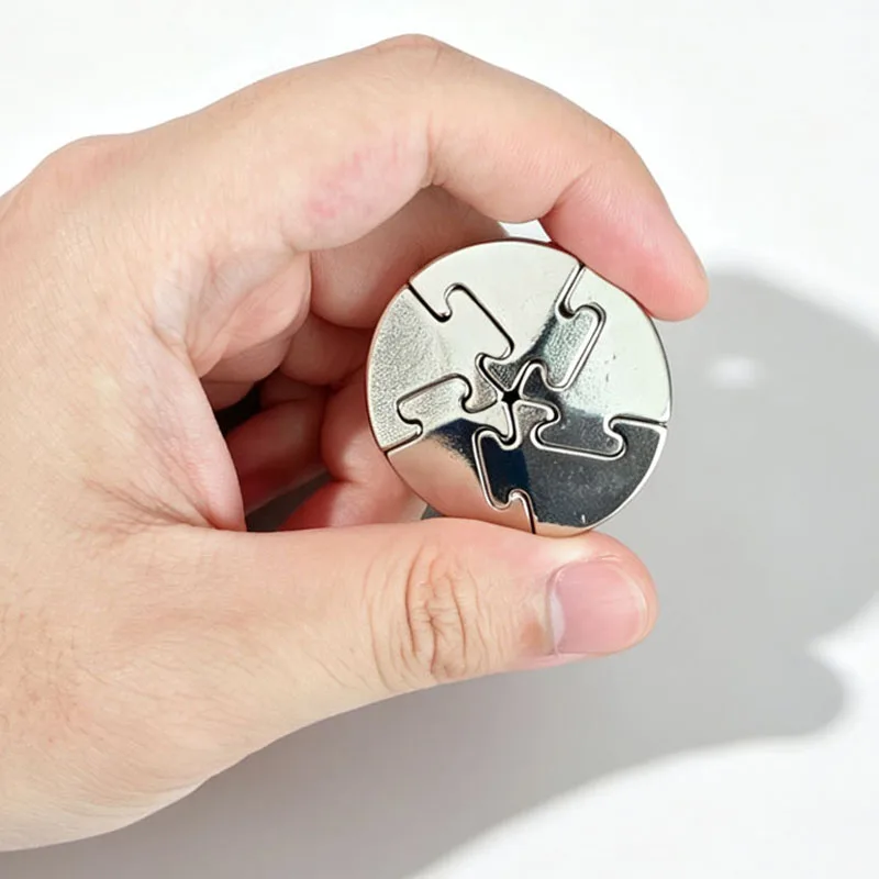 Metal Puzzles Difficult Brain Teasers for Adults Teens Kids Casse Tete IQ Test Disentanglement Toys Educational Mind Challenge