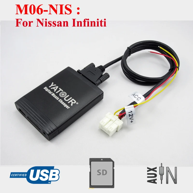 Popular M06PRO(M06) Yatour Car radio MP3 music player for Nissan Pathfinder Infiniti with Navigation system