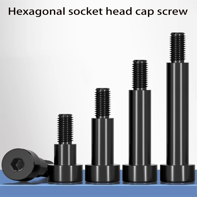 

M2.5 M3 M4 M5 M6 M8 M10 M12 M16 Black 304 Stainless Steel Hex Hexagon Socket Cap Head Roller Bearing Shoulder Screw Allen Bolt