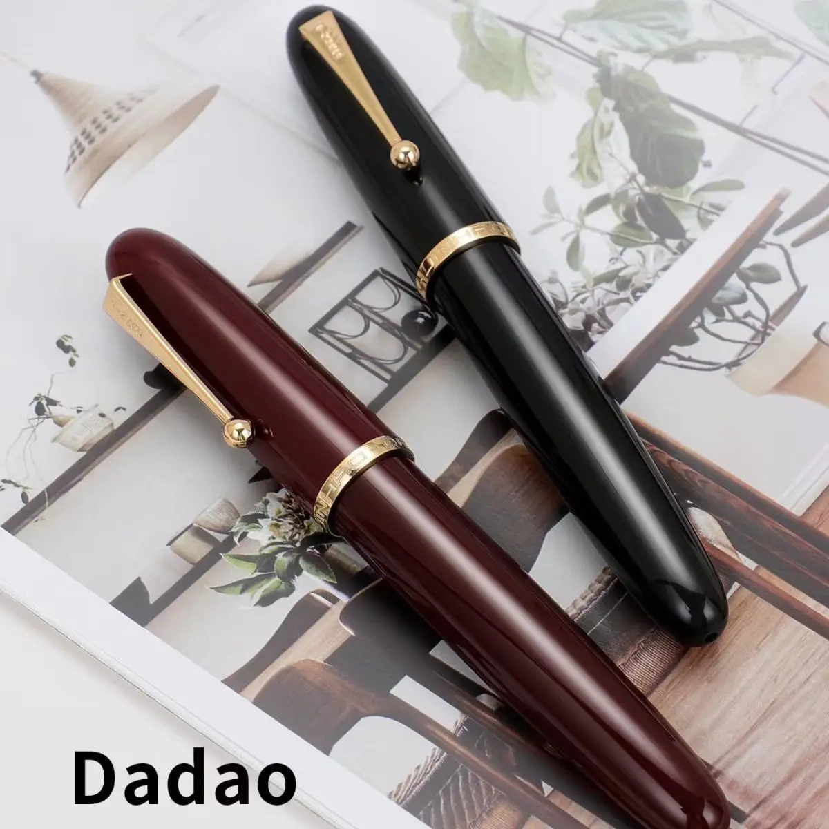 

Перьевая ручка Jinhao 9019 EF & M & F для взрослых, бизнес-офис, ручка для практики каллиграфии, подарочная коробка, набор чернил, сменный мешок