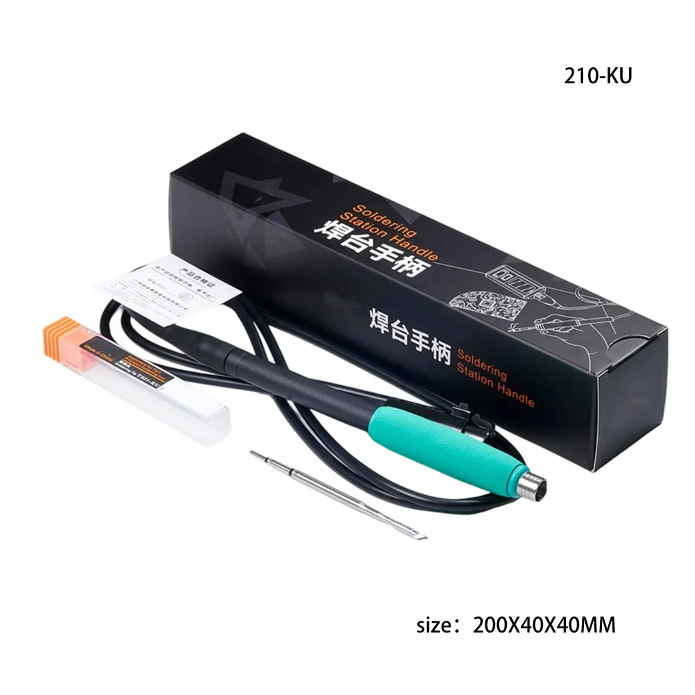 200W Welding Station Handle Set TS1M Soldering Station Portable Digital Display Handle Tip Power Welding Tool
