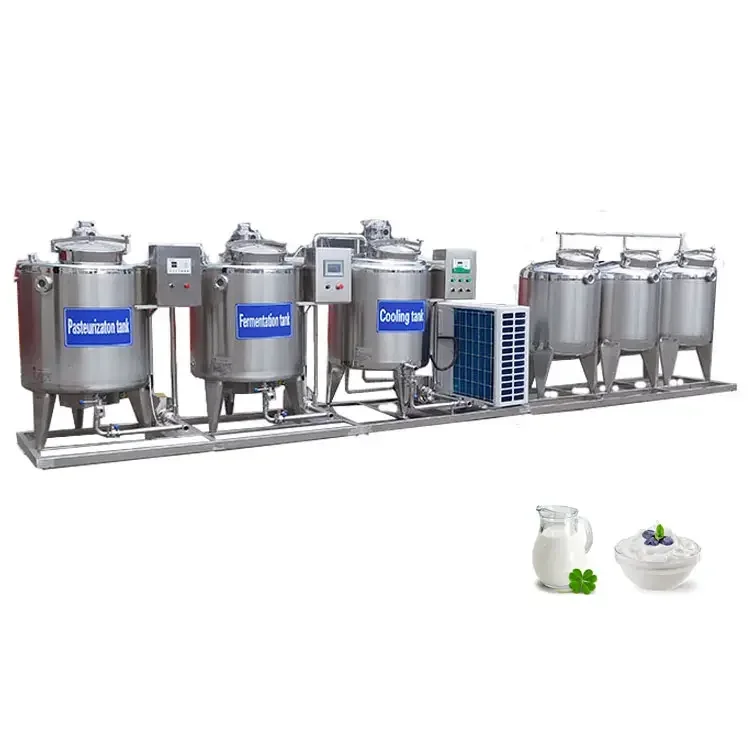 Manufacturer Fully Automatic Yogurt Pasteurization Machine Yoghurt Making Machine Small Dairy Yogurt Production Line