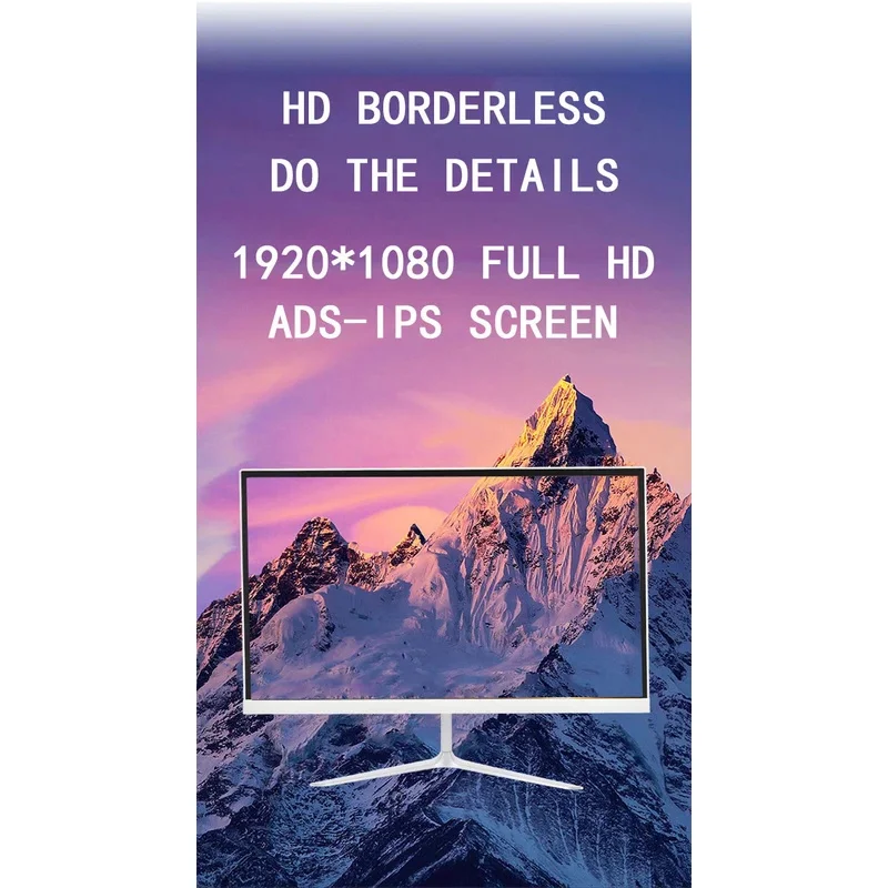 24 inch 1K all-in-one computer (Core 5095, RAM 8/16GB, SSD 128/256/512/1024GB, Windows 11 Pro), white, English keyboard