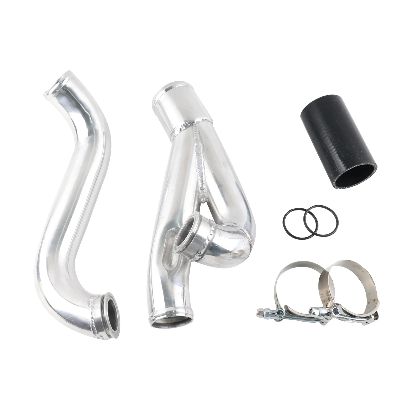 For BMW N54 2inch Turbo Outlet Charge Pipe Aluminum Upgrade Kit For 135i 335i 535i 1M E82 E88 E90 E92 E60 3.0L Engine Parts
