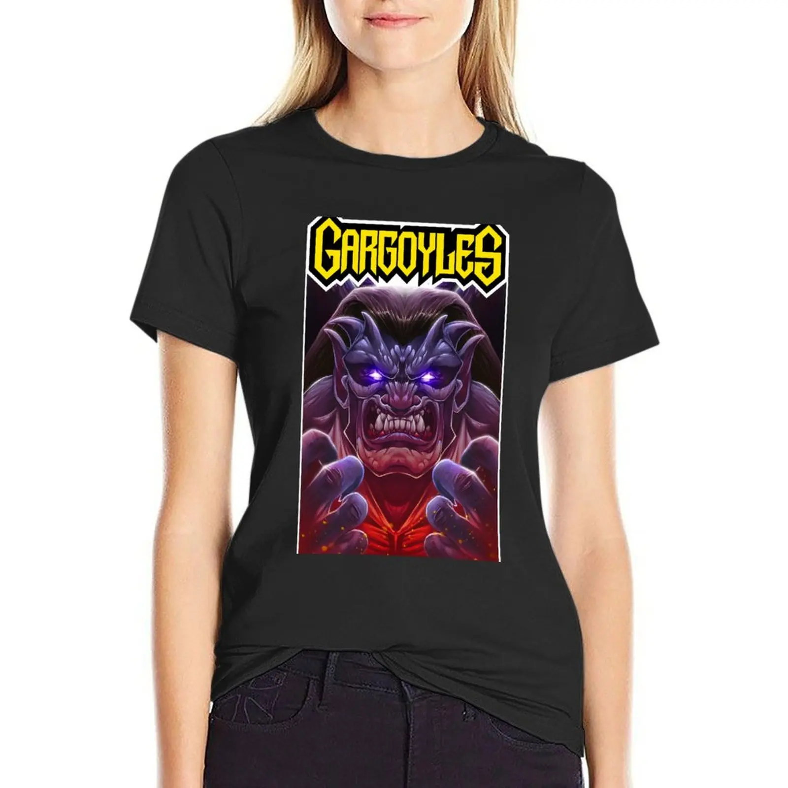 

Gargoyles - Goliath T-Shirt Short sleeve tee cute tops anime clothes sweat t-shirts for Women graphic tees