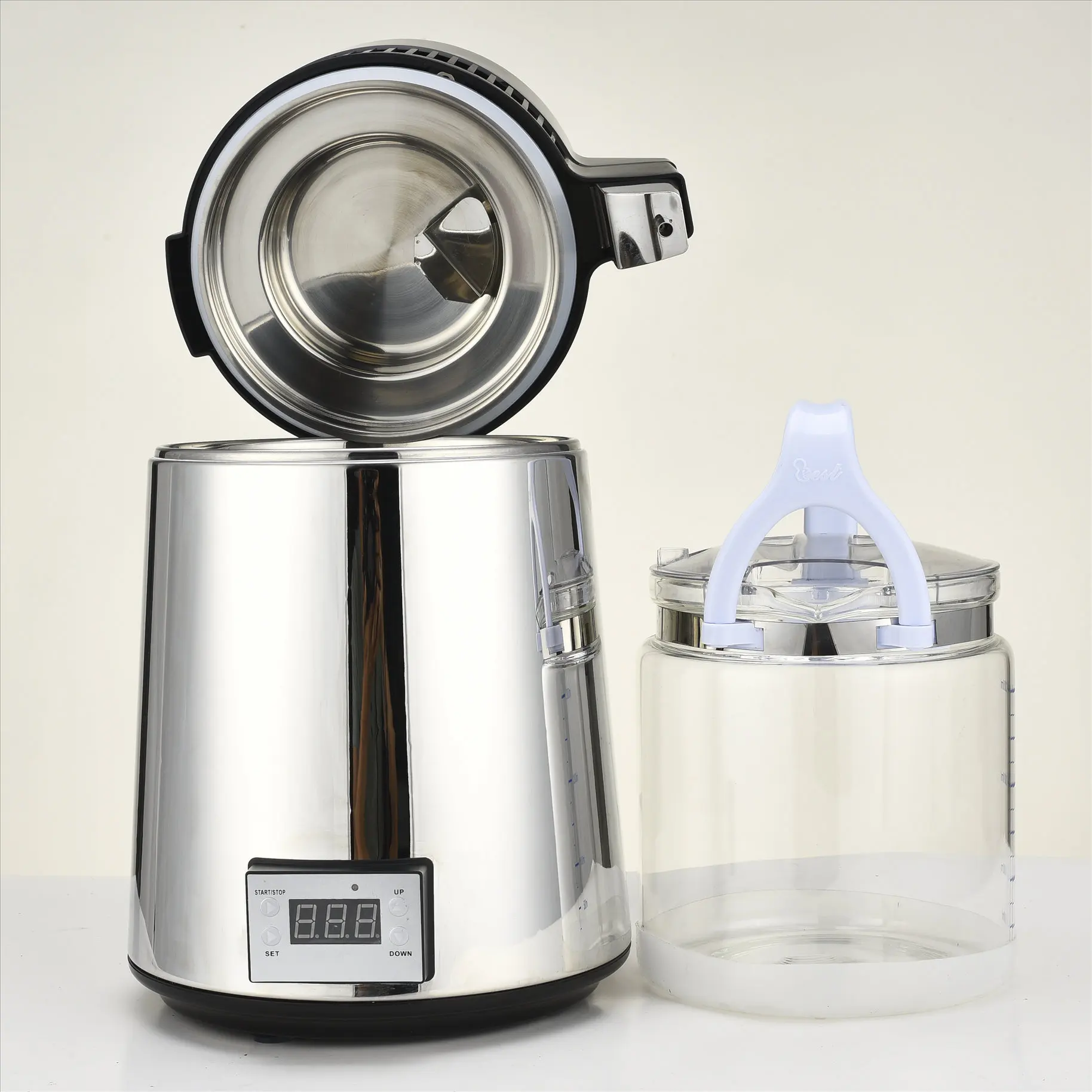 4L Water Distiller Dental Medical Filter Purifier Distilled Purify Pure Dew 1L/h megahome water distiller for dental clinic