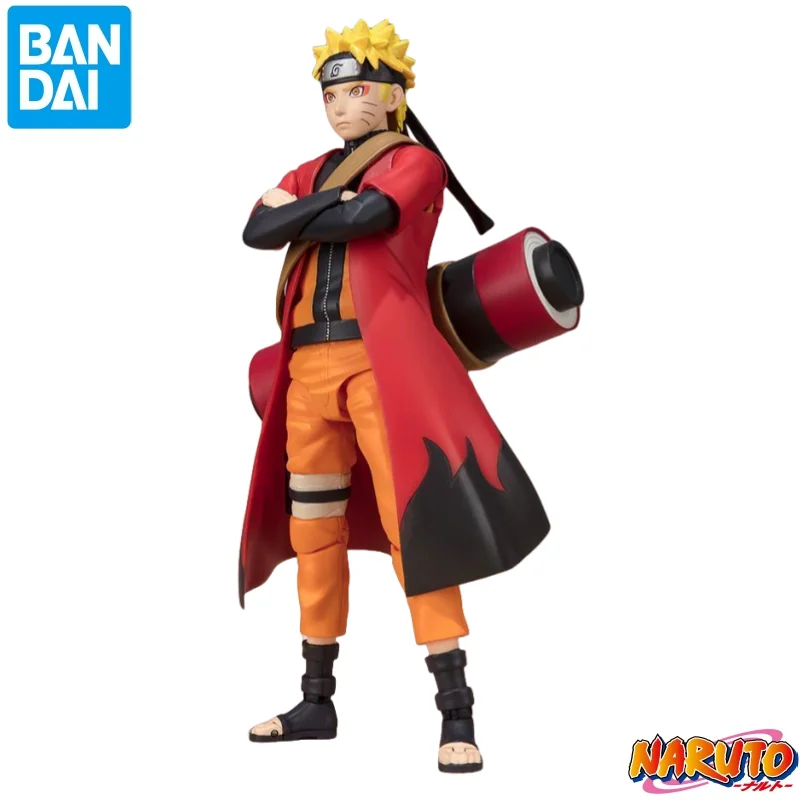

in stock BANDAI Original BANPRESTO Naruto SHF Uzumaki Naruto action figure Model Doll Brand New Boxed anime characters