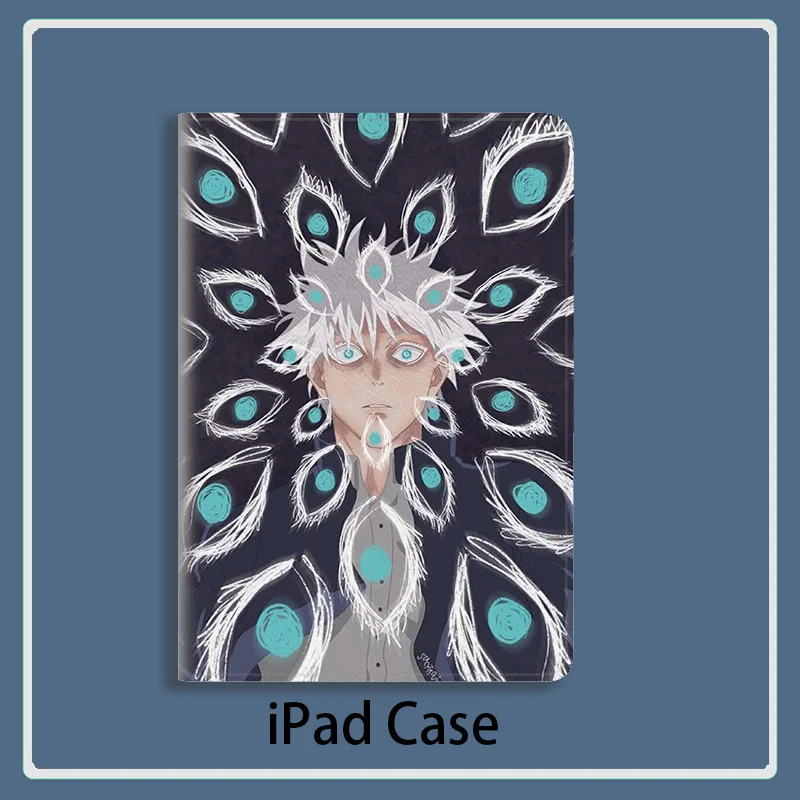 

Anime Jujutsu Case For iPad 10.2 9th 10th Mini 4 7 Air 6 5 Case Luxury Silicone Pro 11 13 For iPad Air 2 3