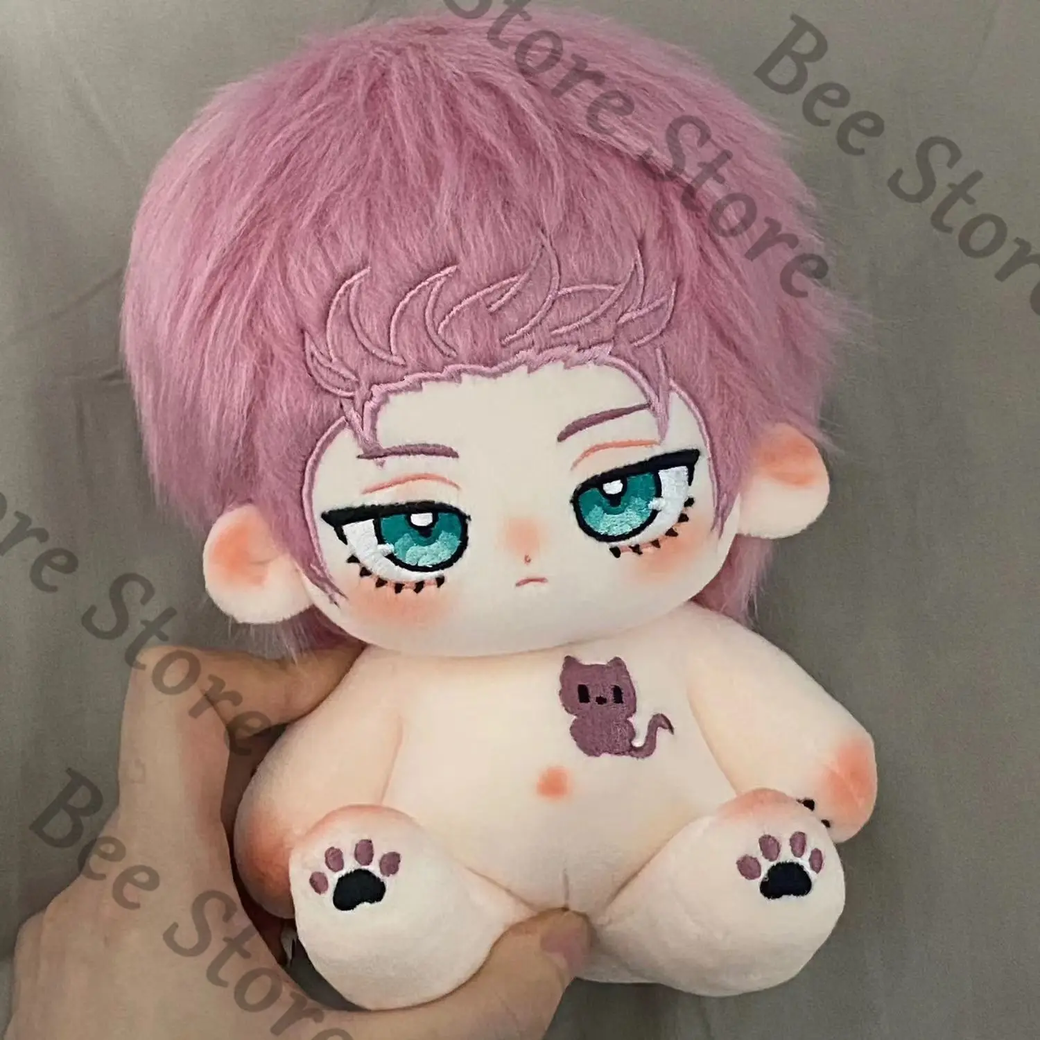 

Presale-BLUE LOCK Anime ambitus Sae Itoshi attribute 20cm Naked dress-up cotton doll Adorable quadratic element Stuffed toys