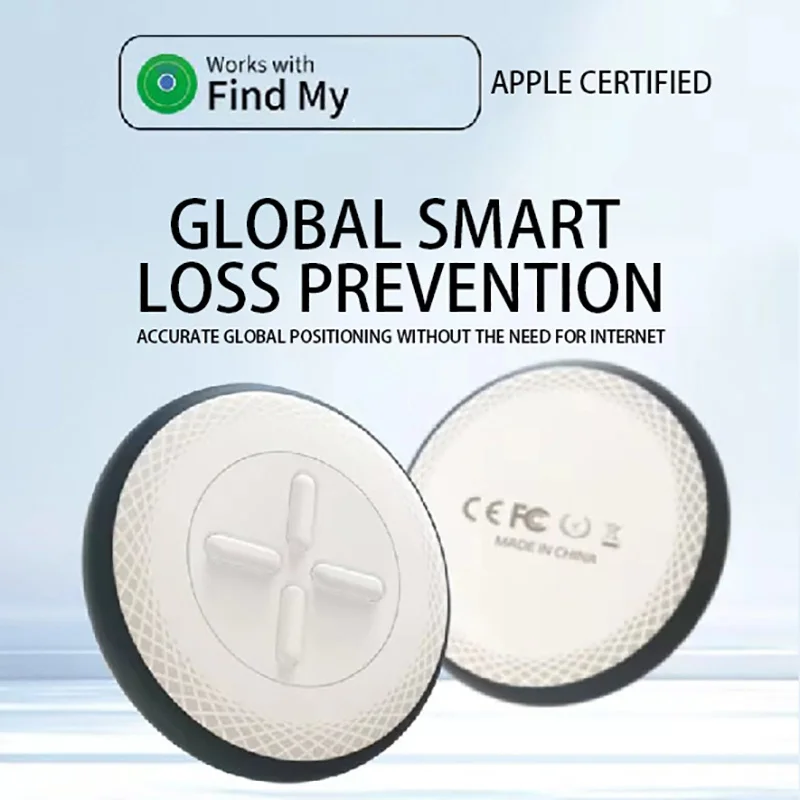 

Мини GPS-трекер, локатор тегов с приложением Find My APP для Apple Smart Bluetooth, напоминание о потери, детский багаж, сумки для домашних животных, ключ 2025