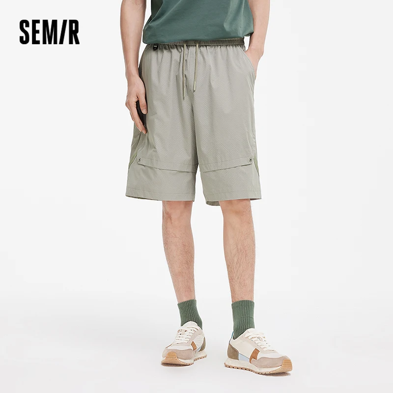 

Semir повседневные шорты мужские легкие дышащие перфорированные шорты для занятий спортом на открытом воздухе с 5 карманами 23 летние новые