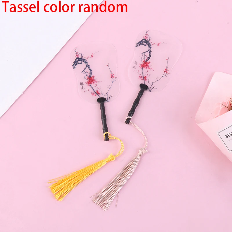 2 uds 1:12 casa de muñecas en miniatura abanicos de hojas de palma-juguete de simulación accesorios de decoración del hogar