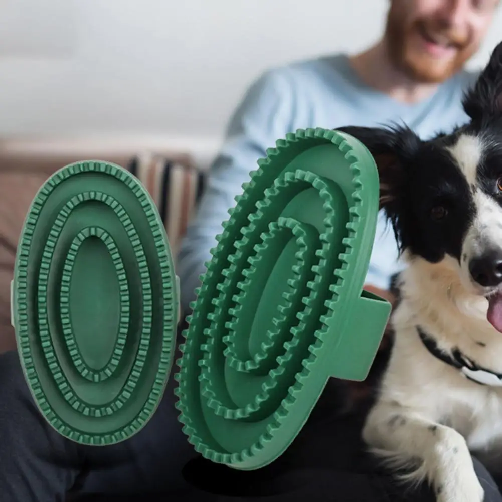 Ferramentas de lavagem de cachorros limem profundamente cheiro-menos suprimentos para animais de estimação cerdas de silicone suaves pente de massagem para gatos escova de banho para cães lavável