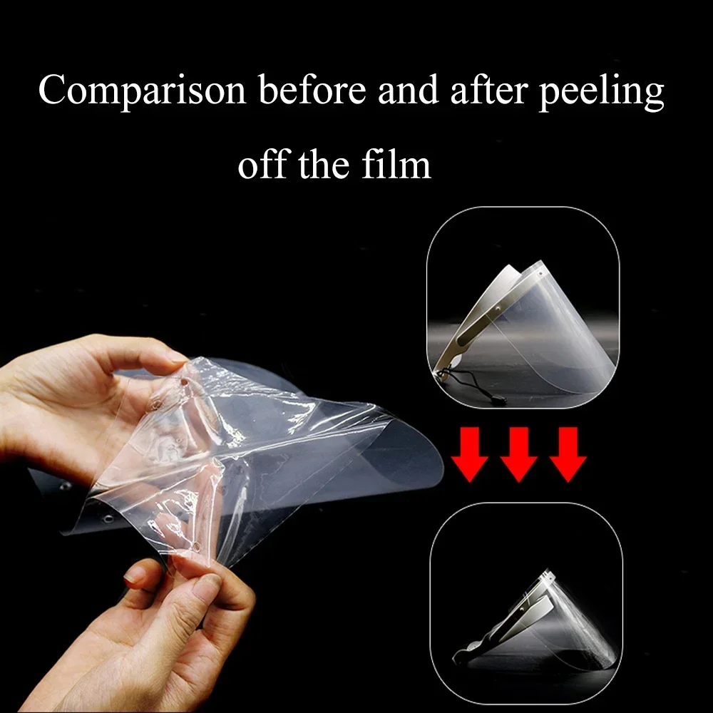 Dental Face Shield Protective Mask High-Definition Isolation Transparent Anti-Droplet Fog Eye Protection