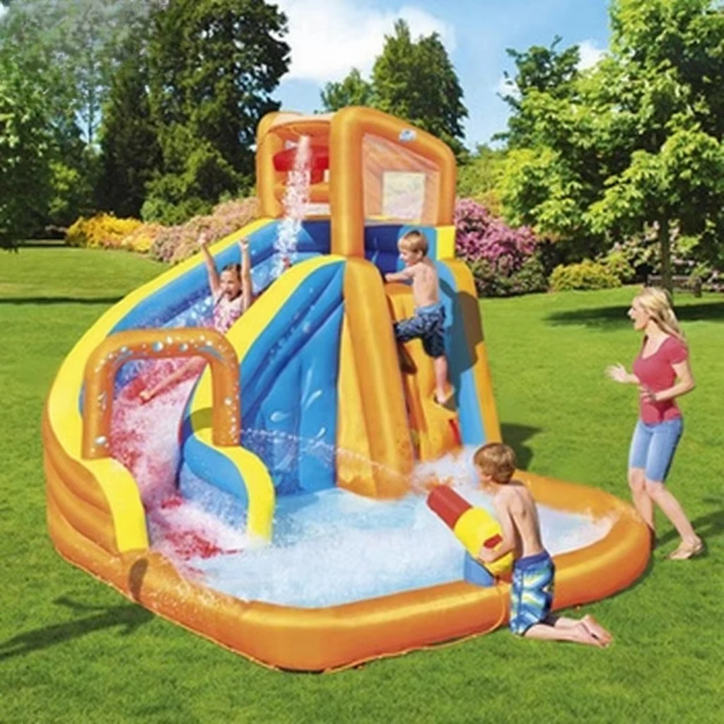 Hot Sale Kids Colorful Outdoor Playground Water Bouncer Slide Bounce House Inflatable Bouncy Jumping Castle for Kids