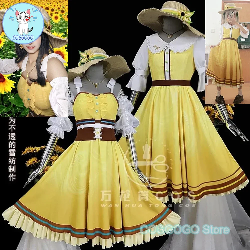 [Stock] Shiraishi An Azusawa Kohane Cosplay Costume PJSk Cosplay Dress Anime Clothing Halloween Uniforms Custom Made