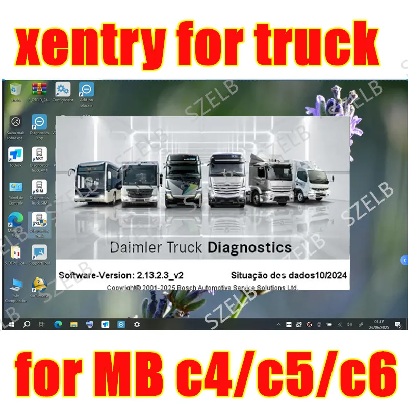 

Новинка 2024.10 Xentry для грузовиков Softwares DAS,Vediamo,D.TS,W.IS,EP.C,Starfind.er Бесплатная установка Активация для STAR C4 C5 C6