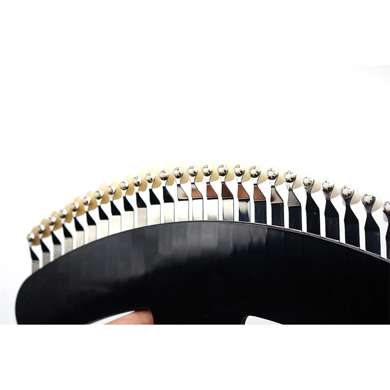 

27 Colors Teeth Whitening 3D Shade Guide Tooth Bleaching Shade Chart Board