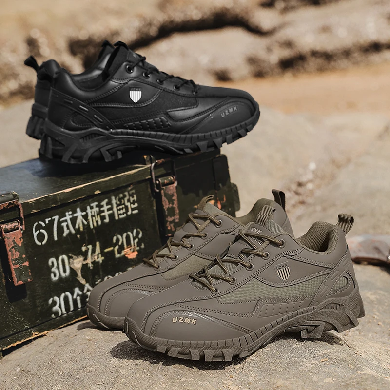 

Tactical boots Four Seasons new men's outdoor cross-country professional training boots casual anti-slip breathable desert boots