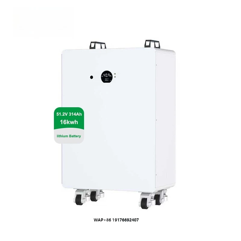 Perfectly Compatible 51.2v 314ah 16kwh Lifepo4 Battery 16kw Solar Energy Storage Lithium Battery for Home Use