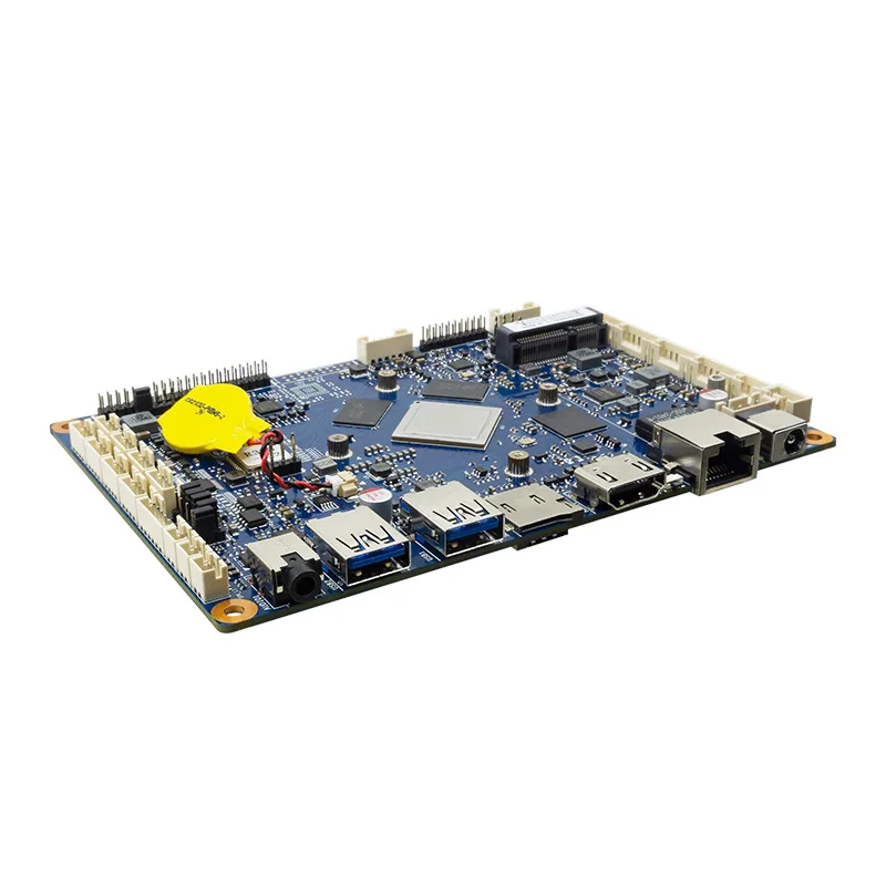 

Smart micro industrial ARM platform RK3399 quad-core industrial main board Android 4K decoding multi-function main board