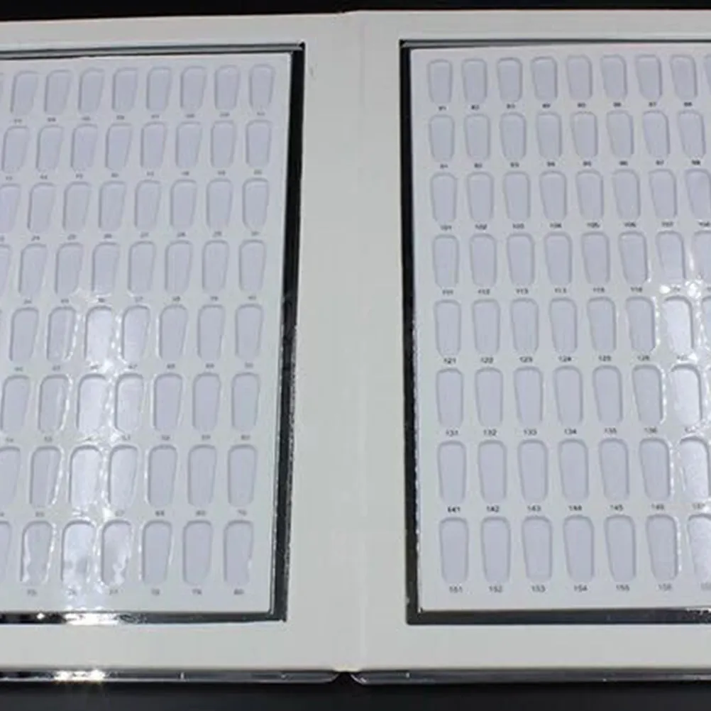 professional-nail-color-card-display-book-for-nail-polish-glue-color-show-stand-golden-tone-fine-workmanship-salon-shop