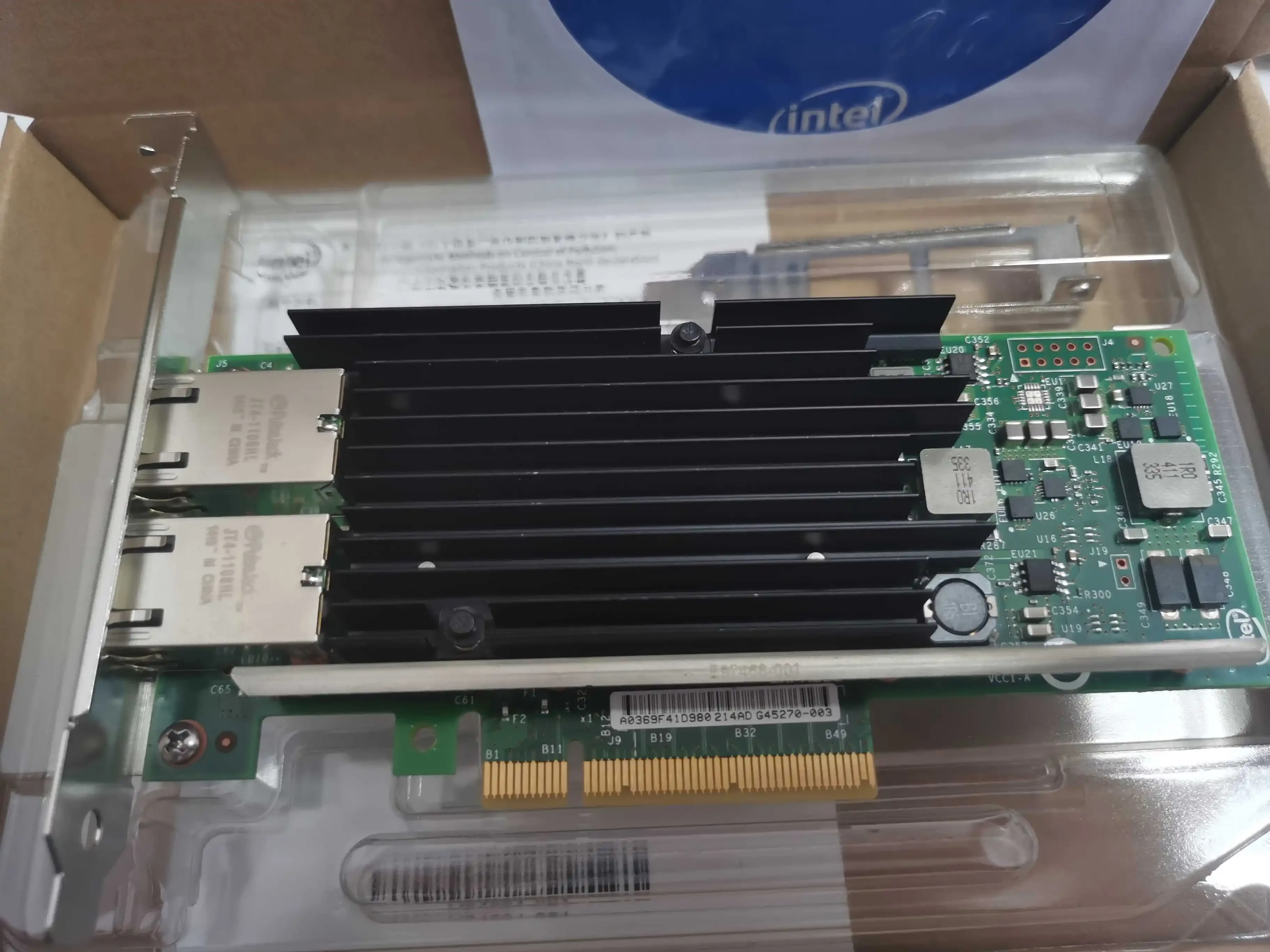 X540t2 PCI-E 10 Gigabit Dual-Port Server Network Card X540-T2BLK