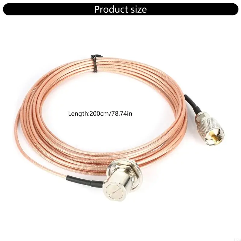 T5EA Hiệu suất cao RG316 Cáp đồng trục linh hoạt cho ăng -ten radio xe hơi